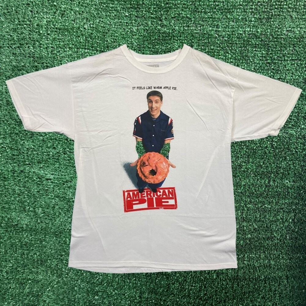American Pie It Feels Like Warm Apple Pie T-Shirt Size Large